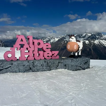 Pied Des Pistes-2 Chambres-7pers-alpe D'huez-les Bergers Appartement Huez
